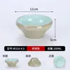 Tazones pequeños de plástico de melamina tamaño A5, aptos para uso comercial en comedores, tazones para sopa, restaurantes de hot pot, tazones para salsas para mojar, tazones para avena y restaurantes de comida rápida; estos cuencos están diseñados para imitar la apariencia de la porcelana
