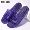 Sandalias de Cristal Antideslizantes de Verano para Baño, Baño, Hogar, Hotel, Interior, Sandalias de Plástico de Suela Gruesa, Verano