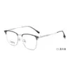 Moda de Negocios Marco Ultraligero para Cejas Hombres Marco de Gafas para Miopía Danyang Artículo Popular de Celebridad de Internet Soporta Venta al Por Mayor