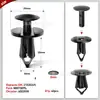 100 PIEZAS hebilla fija para coche 7/8/10 mm tipo push con núcleo de expansión pasante adecuada para GM FORD CHRYSLER