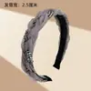 Pinzas y Diademas de Alta Gama Estilo Coreano Dongdaemun, Diademas de Organza con Pedrería, Nuevos Accesorios para el Cabello de Alta Gama