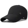 Gorra de Béisbol de Secado Rápido para Hombres de Mediana Edad, Verano Simple para Exteriores Protección Solar Transpirable Delgada Sombrilla Casual con Visera Curva