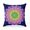 Funda de Almohada Cuadrada Mandala Tótem para Dormitorio Sala de Estar Respaldo de Sofá Funda para Almohada de Siesta (Núcleo No Incluido)