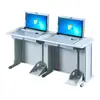 Escritorio de Computadora abatible, Mesa abatible oculta empotrada, Mesa multimedia para exámenes, Mesa de entrenamiento, Mesa multimedia para exámenes