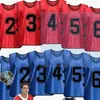 Amazon Confrontando Ropa Chaleco de Entrenamiento de Fútbol Equipo Amplía Número de Grupo Camiseta Publicitaria Promocional Chaleco de Campaña