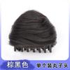 Lindo Pasador de Bola para Mujer con Orejas de Gato Spice Girl, Pinza de Agarre para Gatito, Simulación, Bolsa para el Cabello de Disco para Persona Perezosa, Artefacto Esponjoso, Anillo para el Cabello