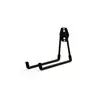 Gancho de Garaje Negro para Almacenamiento Herramientas de Almacenamiento Gancho de Almacenamiento Pared Plástico Recubierto de Metal Resistente Set de Ganchos