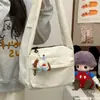 Bolsa de Ombro Feminina Casual Ultra Leve de Nylon 2025 Nova Bolsa Feminina Transversal de Ombro Multifuncional Viagem Moda Leve