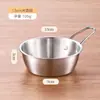 Estilo Coreano Acero Inoxidable 304 Restaurante de Barbacoa Vajilla Dorada Set Comercial de Tazones y Platos Plato Taza Plato para Salsas Palillos Cuchara