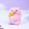 Foodie amostra Q pop bonito animal de estimação bunda boneca feita à mão pinça macia descompressão brinquedo infantil escritório lazer desktop jóias