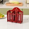 Chopsticks Cage Household Multi-Power Dreno Rack Chopsticks Holder Cozinha Louça Spoon Caixa de armazenamento Wall-Mountable Punch-Free