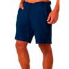 Pantalones deportivos de verano con cordones de color liso, pantalones cortos de algodón y lino para hombre, pantalones casuales