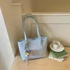 Bolso de Axila Grande Sencillo para Mujer 2026 Nueva Moda Bolso para Estudiante Universitario Bolso Tote de Gran Capacidad para Viajero de Verano