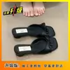 Falda, Tacones de Hada, Sandalias de Tacón Grueso para Usar al Aire Libre, Nuevo Estilo Verano 2025, Zapatos Mocasines de Punta Cuadrada con Lazo Estilo Francés