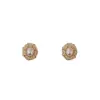 Pendientes de Moda de Perlas Más Vendidos de Amazon, Pendientes Elegantes de Tendencia Retro Francesa, Plata 925