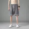 Pantalones Cortos de Baloncesto para Hombre Deportivos Sueltos Verano Tendencia Marca Niños Secado Rápido Estudiante Hombres Hielo Correr Deportes Pantalones de Cinco Puntos
