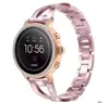 Adecuado para Correa Samsung Galaxy Watch 22 20mm Forma de T Grande X Incrustada de Diamantes Correa de Reloj Inteligente de Aleación de Zinc