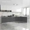Gabinete simple para uso en alquiler, gabinete de cocina, gabinete con fregadero de acero inoxidable, gabinete para estufa, todo en uno, construcción totalmente de acero