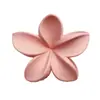 Presilha de Cabelo Flor de Frangipani Mais Vendida, Presilha de Garra para Cabelo, Presilha Tubarão, Tamanho Grande para Cabelos Grossos, Acessórios Populares, Joias Yiwu
