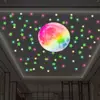 Pegatinas de Pared 3D de Estrellas Autoluminiscentes para Habitación Cielo Estrellado Transfronterizo, Pegatinas Fluorescentes sin Pegamento para Decoración de Fiestas, Decoraciones para Habitación Infantil
