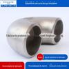 Fabricantes de Cotovelos Fornecem Cotovelo de Aço Inoxidável Cotovelo de Raio Curto de 180 Graus Cotovelo de Aço Inoxidável Aço Espessado