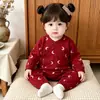 Body de Manga Larga para Bebé 2026 Estilo Nuevo Unisex para Bebé Mameluco de Algodón Puro con Broches en la Entrepierna Mono Estilo Nórdico Ropa Suave para Gatear Otoño