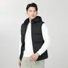 Comercio exterior transfronterizo Tiktok Tume popular chaleco con capucha otoño e invierno, chaqueta sin mangas popular, ropa cálida para hombre