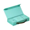 Caja de Empaque Portátil Magnética con Tapa abatible, Personalizada para Cosméticos, Productos para el Cuidado de la Piel, Regalos, Joyería Dorada y Cajas Impresas a Color para Regalos