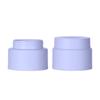 Frasco de crema blanca de 80 g, frasco de crema para ojos, frasco de crema para maquillaje, frasco de loción para mascarilla, frasco de cosméticos embotellado de plástico PP
