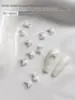 Accesorios para Uñas Artísticas Aleación Perla Moño Luna Corazón Nota Musical Tendencia Lujo Piezas de Decoración para Uñas DIY
