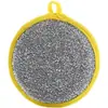Esponja de cocina doble cara multifuncional que no suelta pelusa, cepillo de esponja grueso, artefacto especial, trapo de limpieza de aceite antiadherente