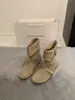 Botines Chelsea de Plataforma Retro para Mujer 2026 Suela Suave Hebilla Media Caña Estilo Vaquero Apilados Botas de Montura Uso Bidireccional