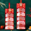 2026 Bolsa de Sobres Rojos de Año Nuevo Año del Caballo Nuevo Creativo Personalizado Ranura para Tarjeta Plegable Diversión de Año Nuevo para Niños Regalo de Dinero
