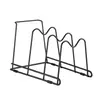 Nachuan Multifuncional Multiusos Soporte para Tapa de Olla Tabla de Cortar Estante Estante Estante para Encimera de Cocina Hierro Estante de Almacenamiento Multicapa