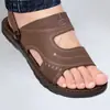 Sandalias de Verano para Hombre Nueva Moda Casual Tendencia Versátil Calzado Zapatos de Playa Pantuflas de Suela Suave Sandalias de Doble Uso