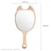 [Tasa de Aprobación del 94%] Espejo de Maquillaje para Salón de Belleza Estudiante Cartoon Femenina Pestañas Portátil Espejo para el Hogar Logo Regalo