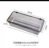 Caja de almacenamiento de palillos a prueba de polvo, transparente con tapa, escurridor de palillos, cuchara, cocina, limpieza del hogar, conveniente, fábrica al por mayor