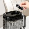 Botella de agua fría de lujo ligero de gran capacidad para sala de estar, botella de agua fría, juego de vasos de agua para el hogar, alto valor de color, tetera para refrigerador al por mayor