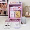 Nuevo espejo pequeño plegable de colección de celebridades, espejo de maquillaje portátil, modelos surtidos, espejo de tocador para estudiantes, espejo de mano para retoques