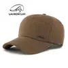 Novos Chapéus Estilo Coreano para Outono e Inverno para Homens e Mulheres, Bonés de Beisebol com Forro de Lã e Espessados, Chapéus Quentes para Proteger as Orelhas, Proteção Solar e Sombra