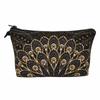 Venta Caliente Transfronteriza Flor de Mandala Impermeable Poliéster Bolsa de Cosméticos Monedas Papelería Artículos de Tocador Portátil Cremallera Bolsa de Almacenamiento