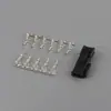 Conector de tira de asiento de aguja para producción al por mayor 5557 5558 carcasa de plástico de terminal conector de computadora socket de aguja curva