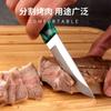 Cuchillo de picnic para carne de mano cuchillo de carne Mongolia cuchillo afilado para cortar carne para exteriores para quitar huesos cuchillo de frutas para el hogar