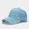 Gorra de copa dura de cuero PU colorida europea y americana para mujer, sombrero moderno para exteriores con protección solar, gorra de béisbol casual para hombre