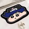 Alfombrilla Popular de Tierra de Diatomeas Dibujos Animados Crayon Shin-Chan Adorable Decorativa para Baño Felpudo para Entrada Antideslizante Disponible para Dropshipping