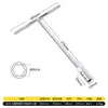 Chave T chave de soquete ferramenta para reparos domésticos, extensão em T chave de boca externa em forma de T 6-19mm grande