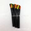 Nuevo Pincel de Mascarilla de Silicona Individual Pincel de Cabeza de Color Mixto Silicona Suave Mango de Madera Pincel para Herramientas de Belleza