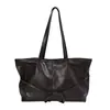 Bolso de Mujer Estilo Coreano Perezoso Chic 2026 Nuevo Bolso de Hombro Único de Gama Alta Moda Simple Gran Capacidad Bolso Tote para el Trabajo