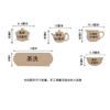 Juego de tetera de porcelana blanca pura con tapa y tazón para taza de Sancai, juego completo de tetera de cerámica Chaoshan Kung Fu