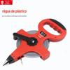 Marca Dichuang Bolsa de Mensageiro Estrutura de Plástico Régua Suporte de Mão Régua Fita Métrica Régua de Terreno 30,5m 100m